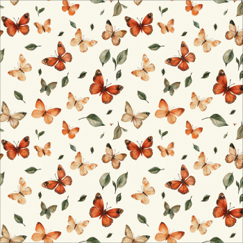 Autumn Lovers Butterflies Reststück 1,30 Meter